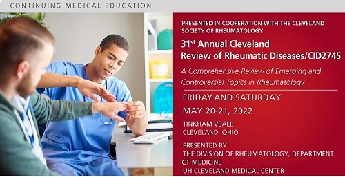 31st Annual Cleveland Review of Rheumatic Diseases Banner